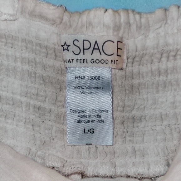 EUC L*Space Grey and White Striped Jumpsuit - Picture 3 of 3